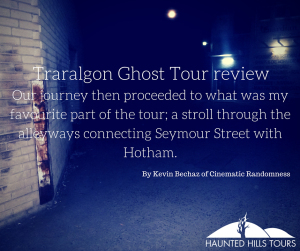 traralgon ghost tour